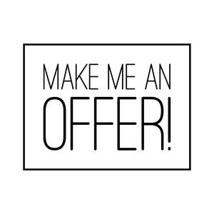 I’ll accept or counter with my lowest!